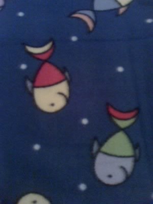 Snuggly Sleeper "Blue Fish"
