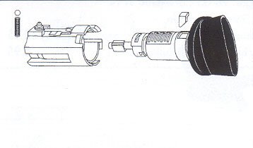 Ford 8-Cut ignition lock-707624