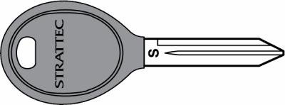 Chrysler 84 grove RFID key blank 692352