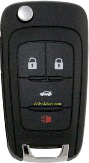 2010 Chevy 4 button remote key 5912543