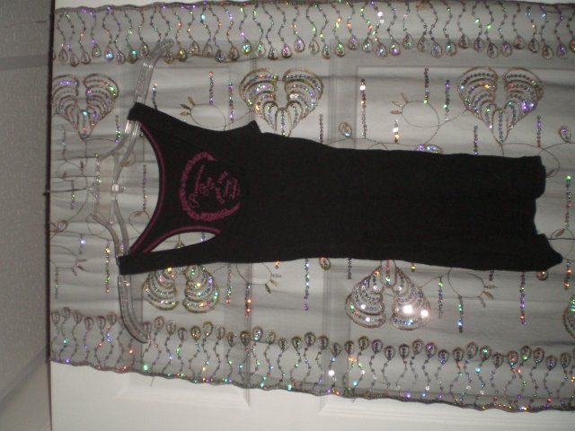 BLack Skinny T-Shirt