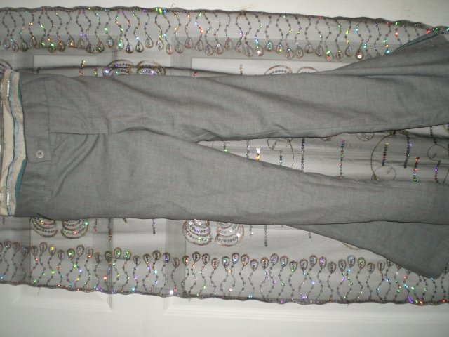 AE Grey wide leg Pants