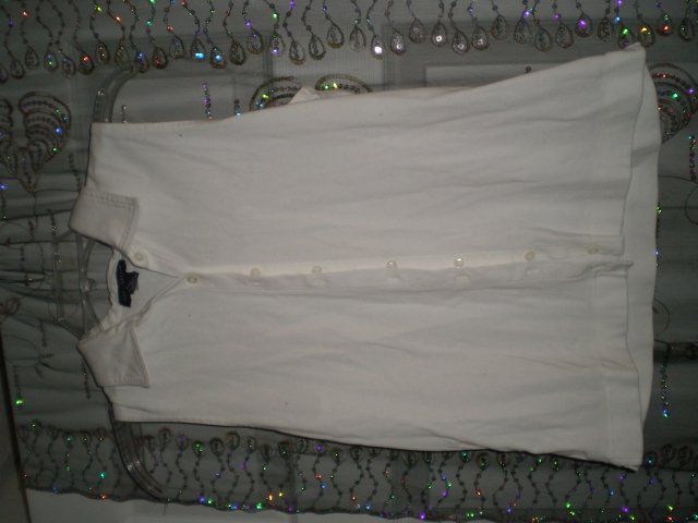 White Ann Taylor Shirt