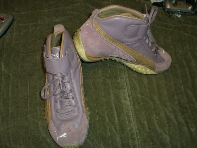 Puma Purple Boots