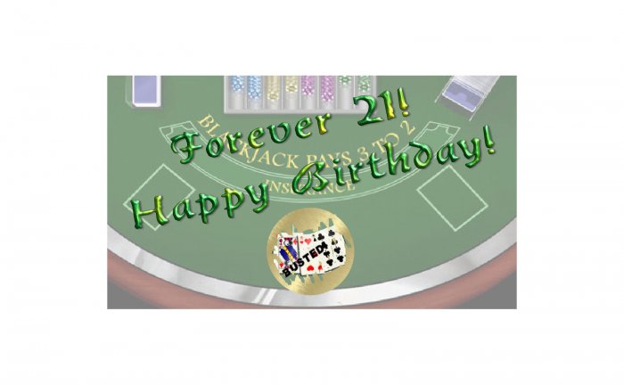 12 Casino Birthday Favors Scratch Off Game Tickets PERSONALIZED