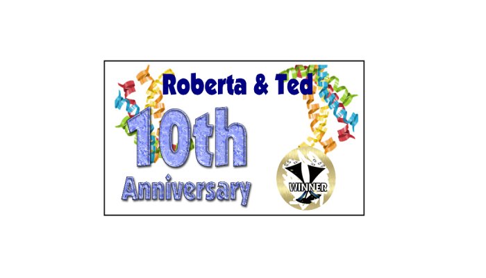 12 ANY Anniversary Favors Scratch Off Game Tickets PERSONALIZED