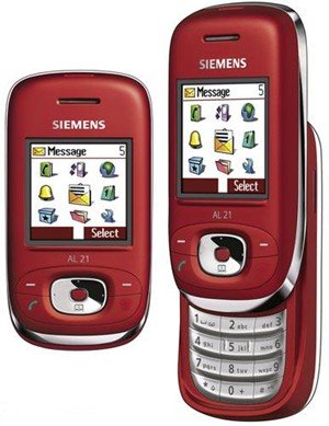 BenQ-Siemens AL21 GSM Unlocked Tri Band Phone (Red)