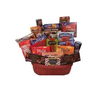 European Chocolate Luxuries "Mega Sweet" Gift Basket