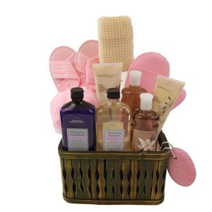 Bath And Body Works Lavish Vanilla and Lavender Gift Basket