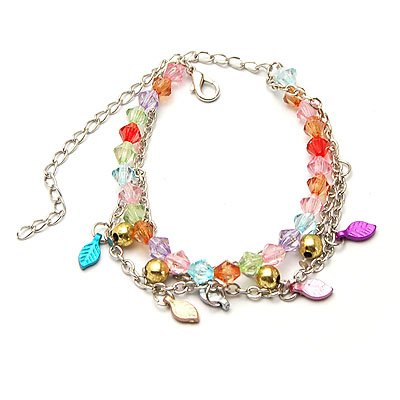 bxsj1009 Rainbow Anklet