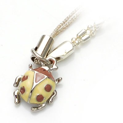 axsj10004 Lady bug cell phone accessory (brown)