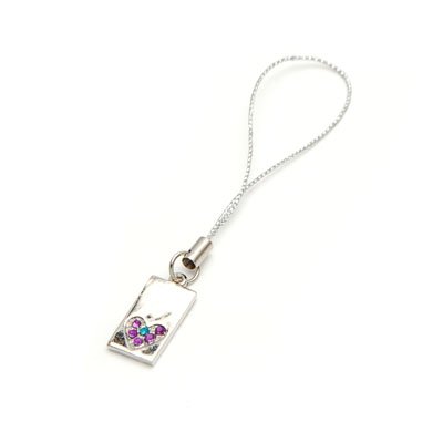 axsj10017 Hearts in square cell phone accessory