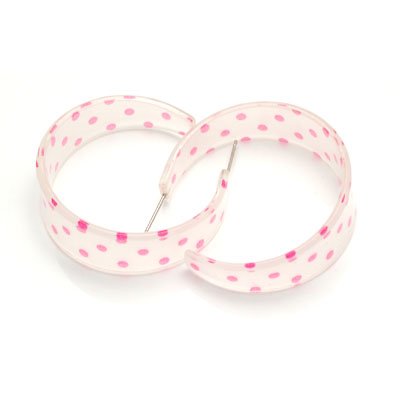 exsj1026 Pink Dots Earring