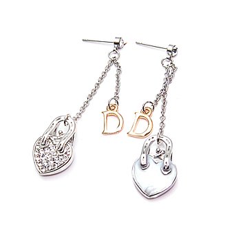 exsj1029 Capital D Earring