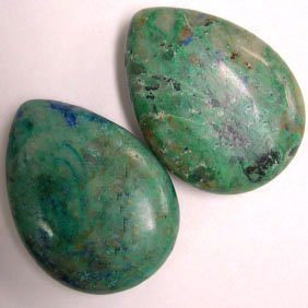Chinese Azurite Tear Drops - 80+ cts - Jewelry Dreams item GS3az1