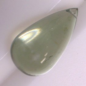 Green Amethyst Briolette - 12 KARATS - JEWELRY DREAMS item GSA2