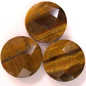 Faceted Tiger Eye Gemstones - 60 karats - JEWELRY DREAMS item GSTE1