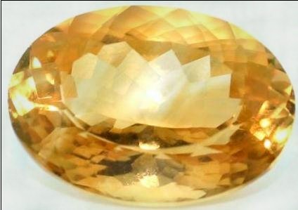 11.29 Karat Natural Citrin Gemstone