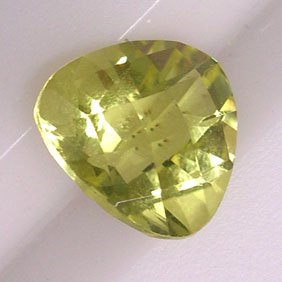 Trillion Cut Checkerboard Citrine - JEWELRY DREAMS ITEM GSC2