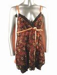 Stretch Knit Camisole (Plus Size)-4533BK-ES214-b2b