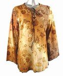 Velvet Flocking Cotton Top (Plus Size)-4513BR-ES204-b2b