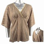 Light-Weight Shimmery Sweater (Plus Size)-4664MC-ES104-b2b