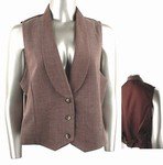 Stretch Knit Vest (Plus Size)-7470BR-JA204 -b2b