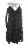 Stretch Lace Strap Dress (Plus Size)-7396BK-JA404-b2b
