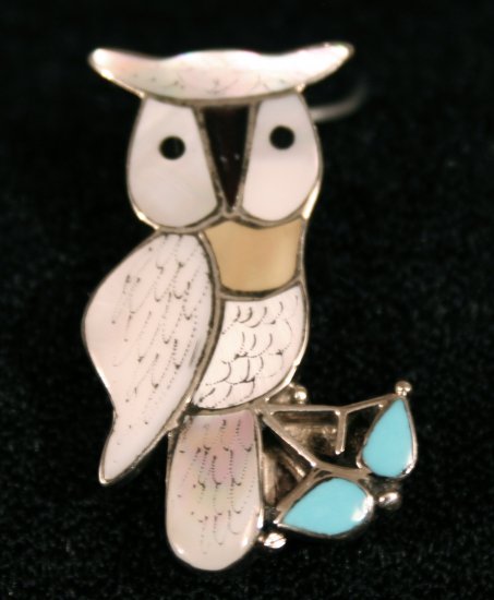 Owl Style Handmade Indian Pendant-24