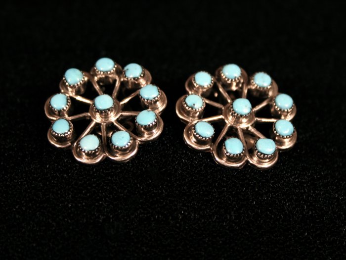 Flower Handmade Indian Earrings-15