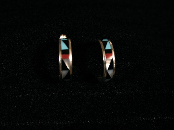 Half-Loop Handmade Indian Earrings-18