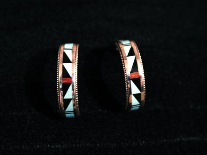 Half Hoop Handmade Indian Earrings-28