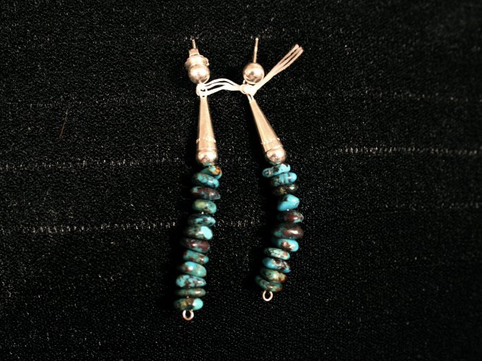 Bead Strung Handmade Indian Earrings-29