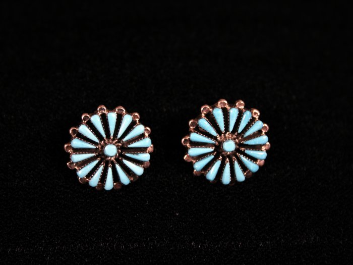 Needlepoint Handmade Indian Earrings-30