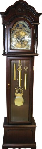 Edward Meyer Grandfather Clock with Beveled Glass