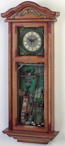 Golfers Wall Clock