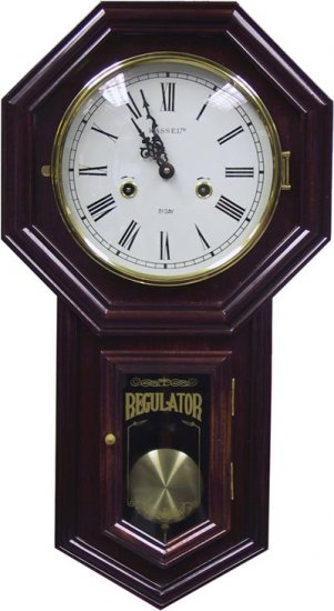 Kassel School House Regulator Style 31 Day Windup Clock