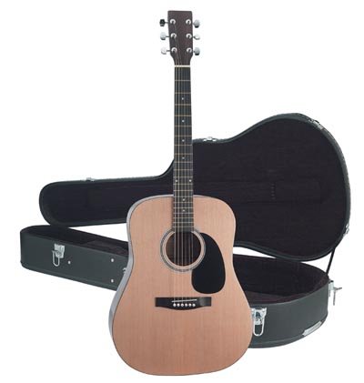 Maxam 40" Acoustic Guitar with case
