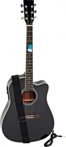 Maxam 41" Black Acoustic Guitar