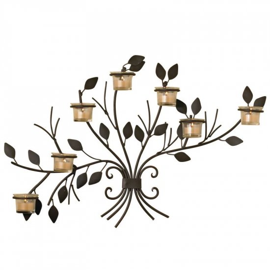 Leighton Wrought Iron Wall Sconce