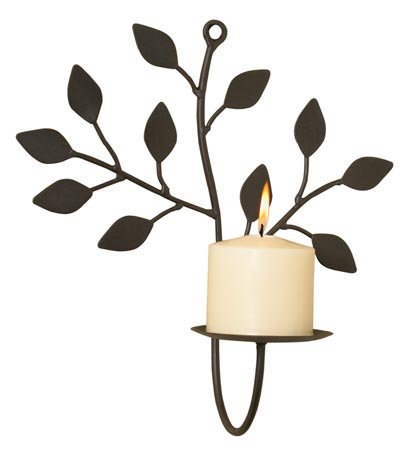 Branch and Leaf Wall Sconce