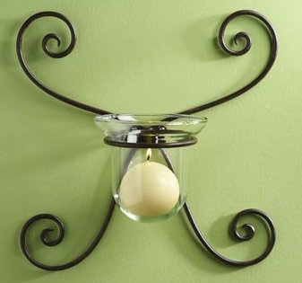 Gabrielle Wrought Iron Wall Sconce