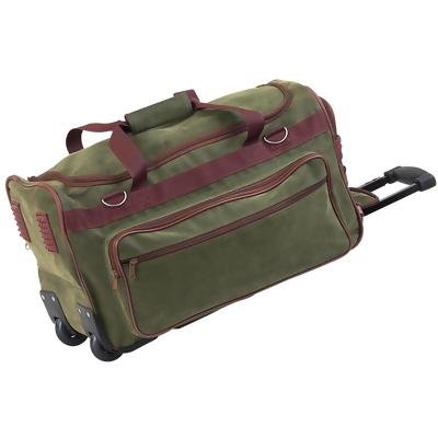Embassy Green 20" Man-Made Angola Trolley Case