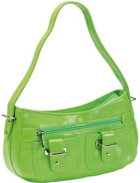 Embassy Green Zippered Purse