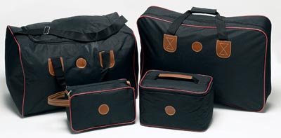 Embassy 4pc 600D Nylon Luggage Set