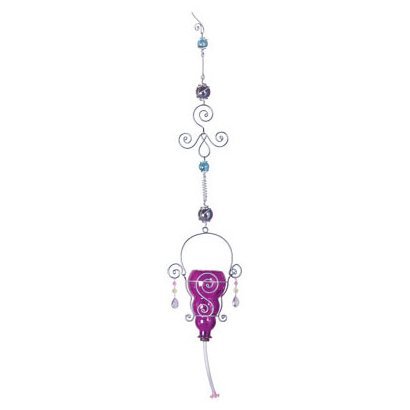 Art Glass Hummingbird Feeder