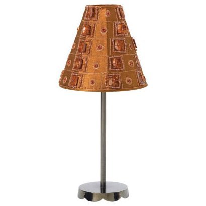 Brown Satin Lamp