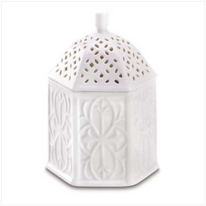 Lacy Ceramic Trinket Box