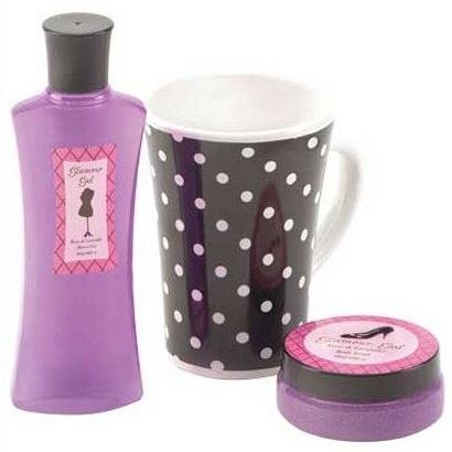 Rose and Lavender Body Scrub Set