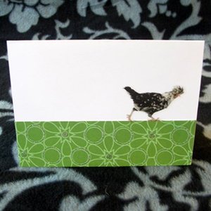 Running Chicken Everyday Card